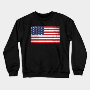 Horse Riding USA Flag Equestrian Horses Lover Crewneck Sweatshirt